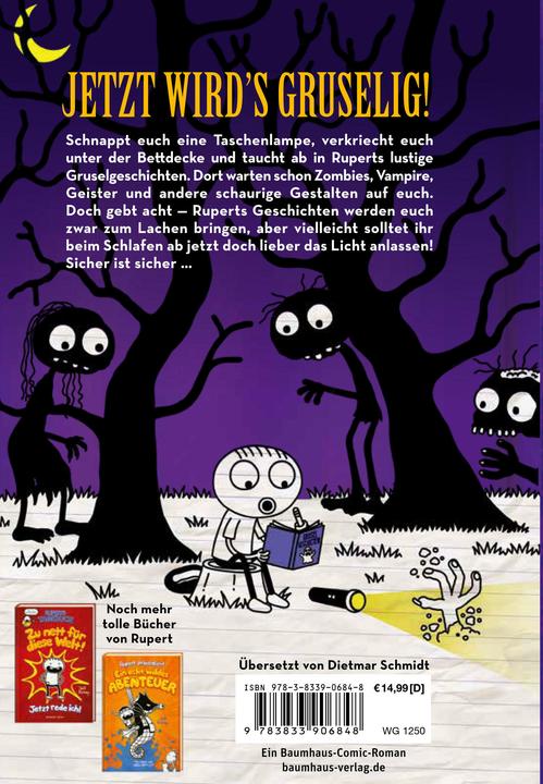 Actual product image Rupert präsentiert: Echt unheimliche Gruselgeschichten (German, Jeff Kinney., 2021)