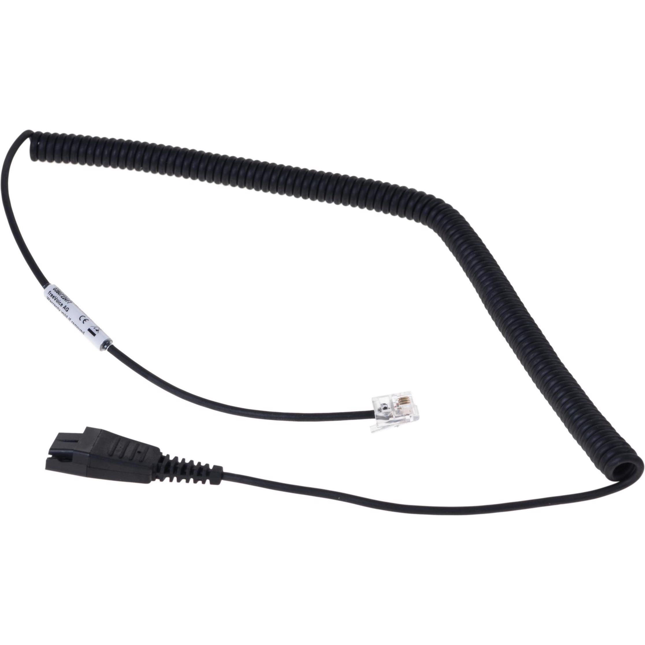 FreeVoice FCF Spiralkabel, Headset Zubehör