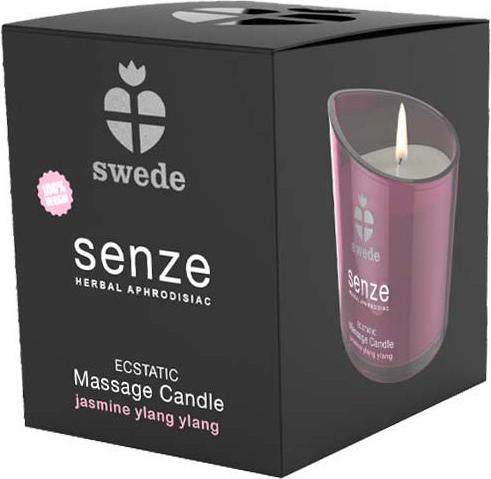Immagine prodotto Swede Senze Ecstatic Massage Candle Jasmine Ylang YlangÂ (50 ml)
