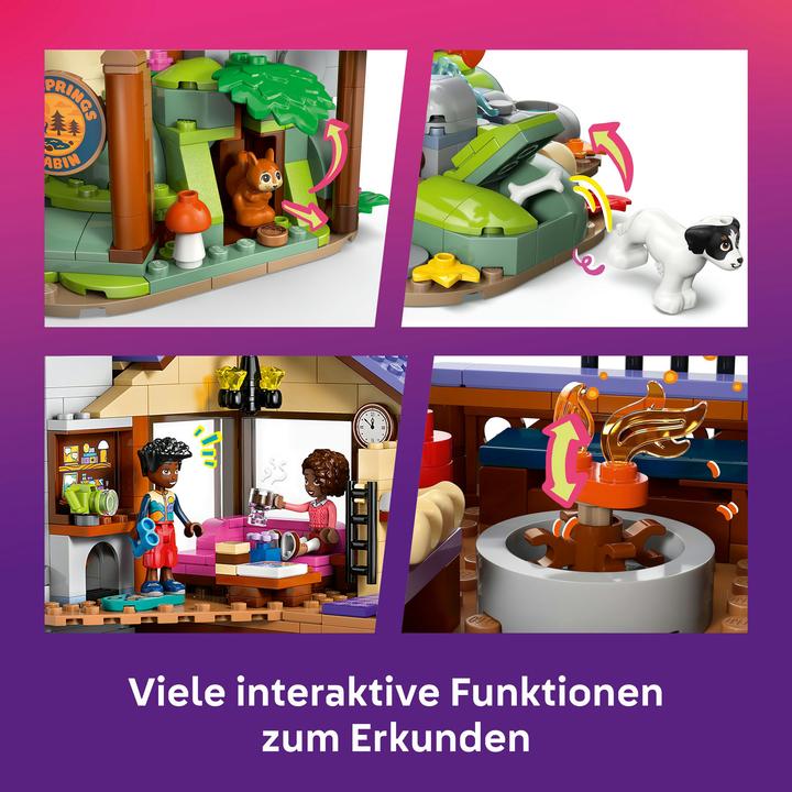 Produktbild LEGO Gemütliche Hütte im Herbstwald (42705, LEGO Friends)