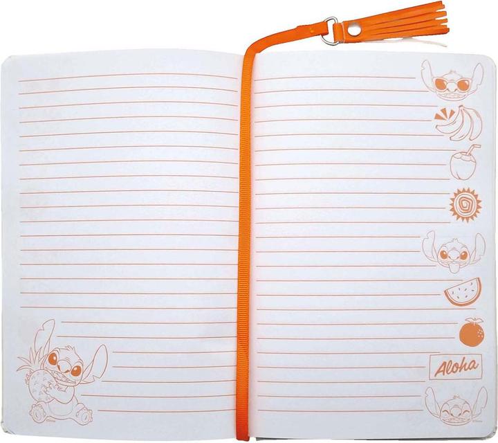 Immagine prodotto Stitch Notizbuch Glitzer (21 x 14 cm, Nessuna, Copertina morbida)