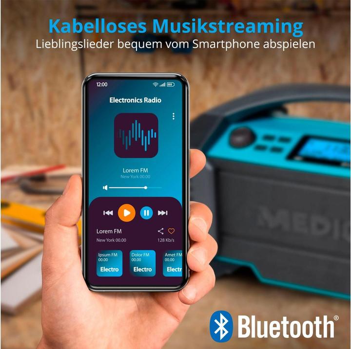 Image du produit Medion Life E66050 (DAB+ DAB, FM, MF, Bluetooth)