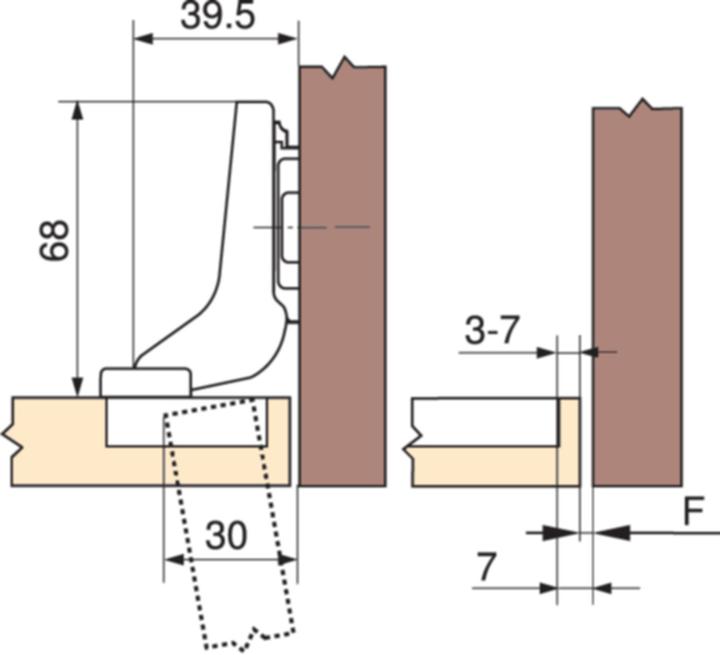 Produktbild Blum Topfbänder