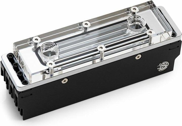 Bitspower Refroidisseur de mémoire, transparent, DDR5 - 4 DIMMS