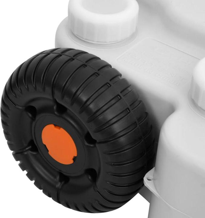 Immagine prodotto vidaXL Serbatoio d'acqua da campeggio con ruote 30 L Grigio