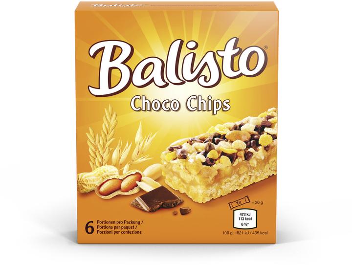 Produktbild Balisto Choco Chips (178 g, 6 Stk.)