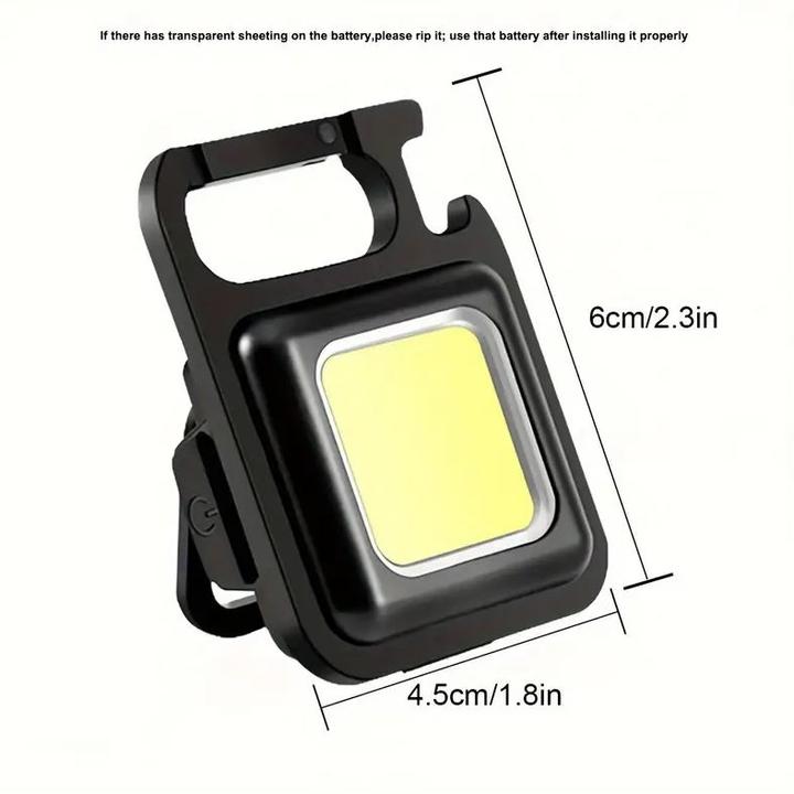 Actual product image Dema LED key fob torch (6 cm, 800 lm)