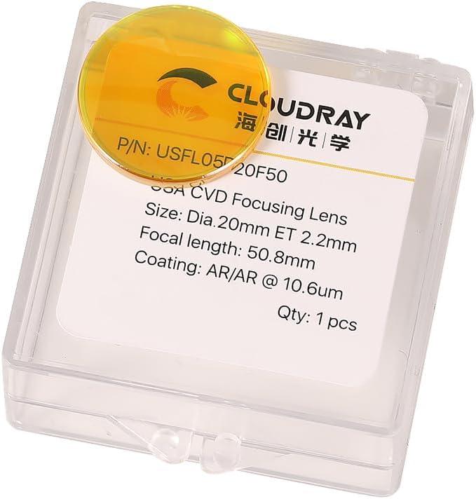 Actual product image Cloudray CO2 Laser Fokuslinse