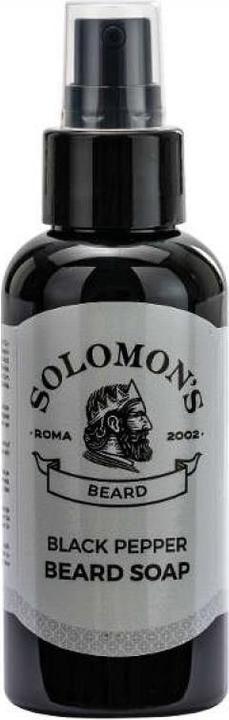 Produktbild Solomon's Beard Beard Soap Black Pepper (100 ml)
