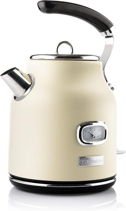 Immagine prodotto Westinghouse Set da colazione retrò Tostapane a 2 scomparti, bollitore da 1,7 litri e macchina per il caffè (1.70 l)