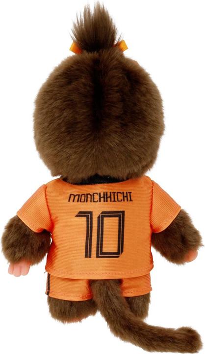 Monchhichi Plüschfigur Mädchen Fussballer Niederlande (24 cm)