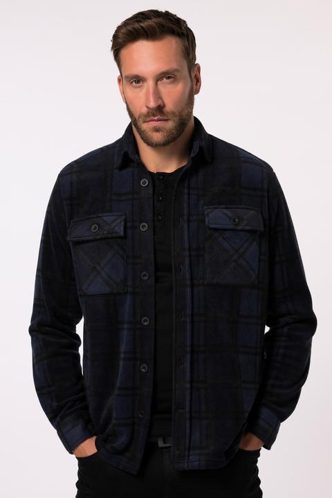 Immagine prodotto JP1880 JP 1880 Fleece-Karohemd, Workwear, Langarm, Kentkragen, Modern Fit (8XL)