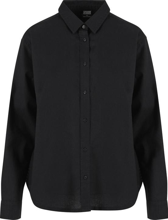 Produktbild Urban Classics Ladies Linen Mixed Oversized Shirt - 165597 (L)