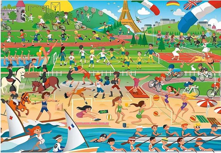 Immagine prodotto Calypto Puzzle di 200 pezzi sugli sport estivi (200 pezzi)