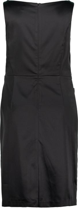 Image du produit Ulla Popken Robe de cocktail V, drapée, ligne A, sans manches (48)