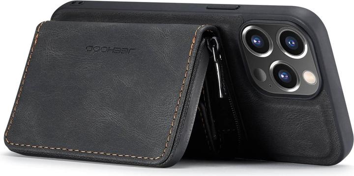 Image du produit Cover-Discount iPhone 14 Pro - Étui avec étui pour cartes de crédit noir (Apple iPhone 14 Pro)