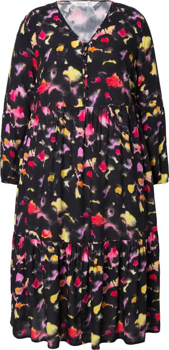 Produktbild Miamoda Midikleid, Alloverdruck, Volants (48)