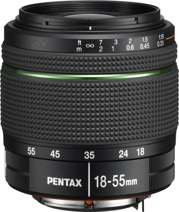 Pentax Objectif SMC-DA 18-55mm, f/3.5-5.6, WR (Pentax K, APS-C / DX)