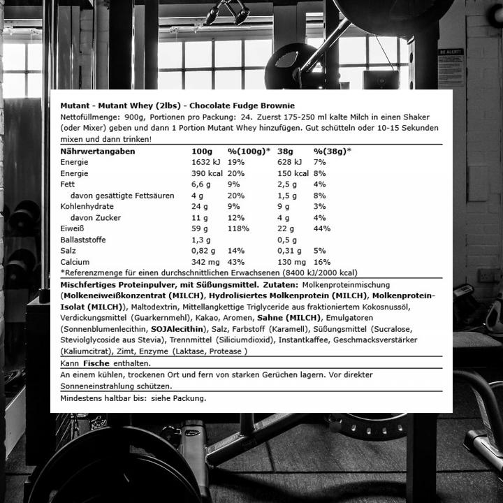 Produktbild Mutant Whey (1030 g, 1x)