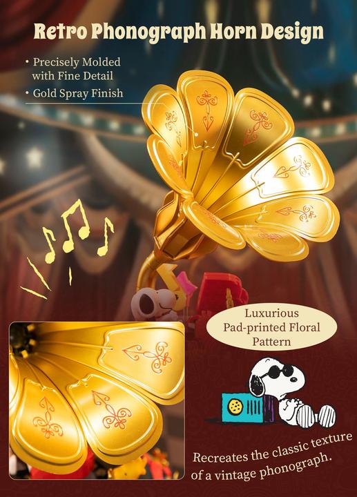 Actual product image Pantasy Peanuts - Snoopy Party Phonograph