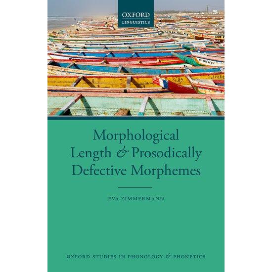 Thumbnail - Zimmermann:Morphological Length and Pro, Fachbücher von Eva Zimmermann