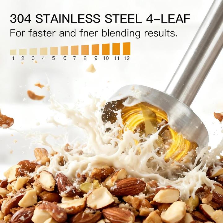 Actual product image Megawise Hochleistungs-Stabmixer 3-in-1 Set (400 W)