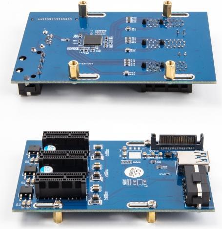 Produktbild Delock Riser Karte PCI Express x1 zu 3 x PCIe x1 mit 50 cm USB Kabel