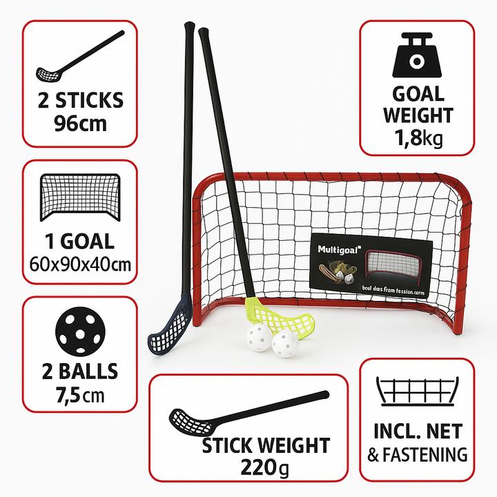 Actual product image Eurostick Medigoal Set (100 cm, Right, Left)