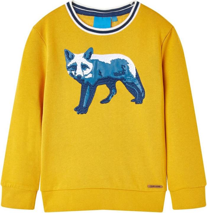 Immagine prodotto VidaXL Felpa da bambino ocra 128,Materiale: 100 % cotone,Colore (128)