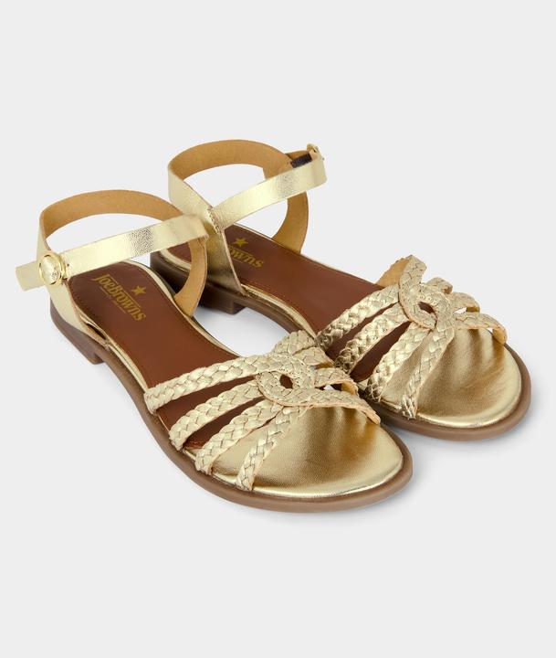 Produktbild Joe Browns Boho Flat Sandals with Pleated Crossover Strap (41)