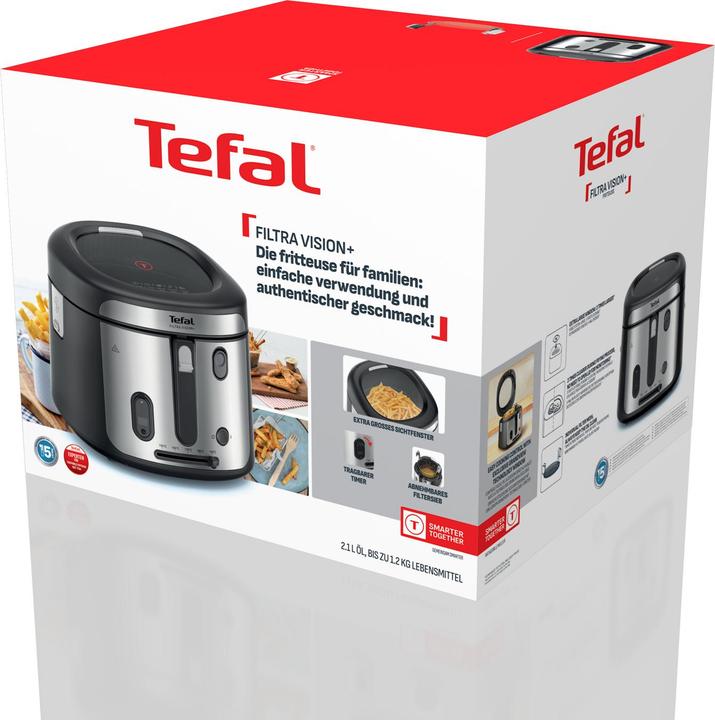Produktbild Tefal Die Fritteuse Filtert Die Sicht Ff2588e0