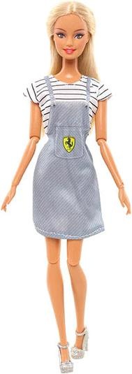 Immagine prodotto Hermex Coppia di abiti Ken e Barbie Moda Casual Grigio Bianco