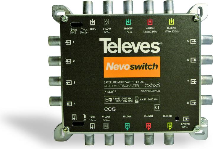 Produktbild Televes MS58NCQ Multischalter (Multischalter)