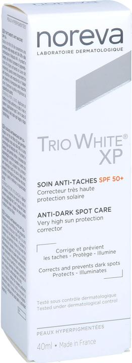 Produktbild Noreva TRIO WHITE XP 50+ (Sonnencreme Gesicht, SPF 50, 40 ml, 64 g)