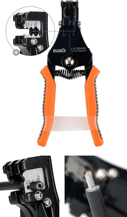Produktbild Iwiss FSPV-1 Solarkabel Crimp Werkzeugset (Solaranlage Montagematerial)