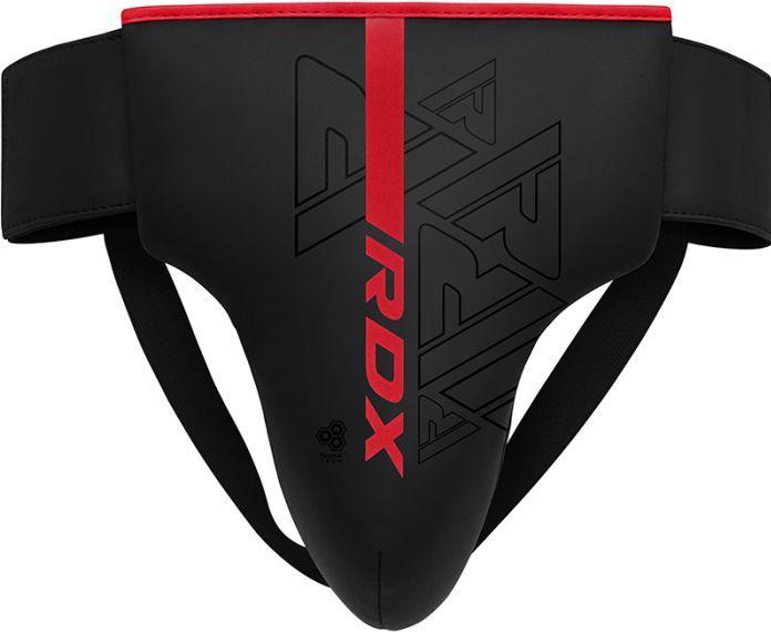 Actual product image Rdx Groin Guard Rex F6 Matte Red-M (M)