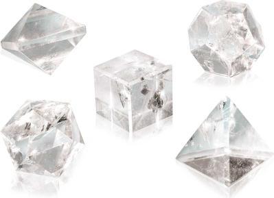 Produktbild PranaHaus Platonische Körper Bergkristall, gross