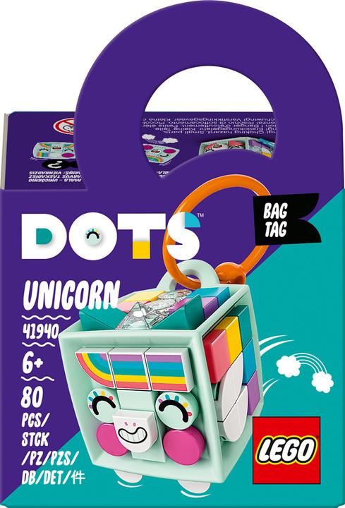 Produktbild LEGO Taschenanhänger Einhorn (41940, LEGO Dots)