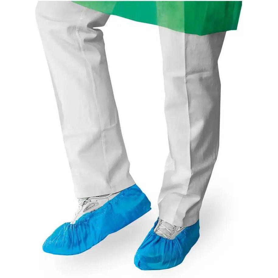 Meditrade, Zubehör Arbeitsschutz, 1.000  unisex Überschuhe blau Einheitsgrösse (Überziehschuhe)