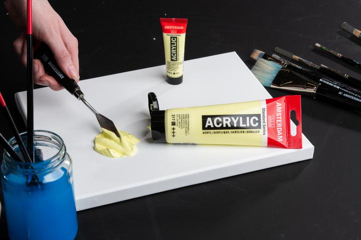 Produktbild Amsterdam Acrylfarbe Standard Series 621 (Olivgrün Hell, 120 ml)