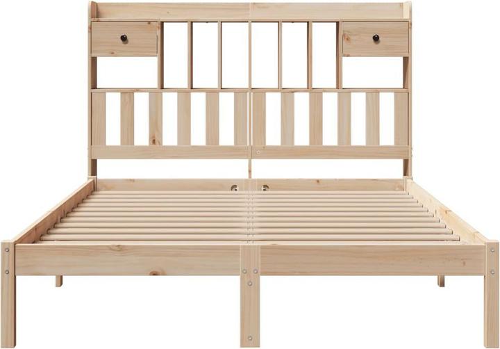 Image du produit vidaXL Bett mit Regal (140 x 200 cm)