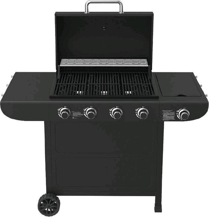 Actual product image Mr. Grill Gasgrill 4 Brenner + Seitenbrenner schwarz (14.50 kW)