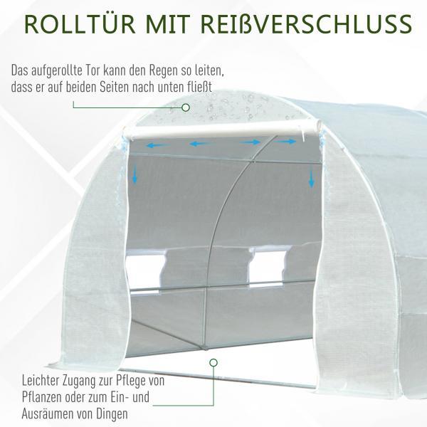 Produktbild Outsunny Foliengewächshaus