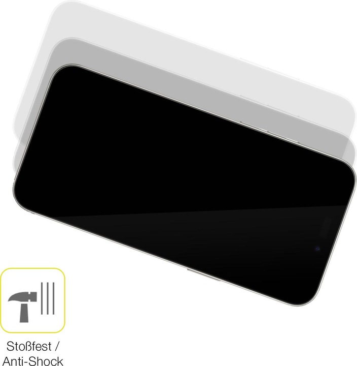 Produktbild Dipos 3D Full Cover Schutzfolie (1 Stück, Apple iPhone 16)