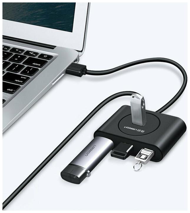 Produktbild Ugreen 4 in 1 Data Hub (USB-A, 4 Ports)
