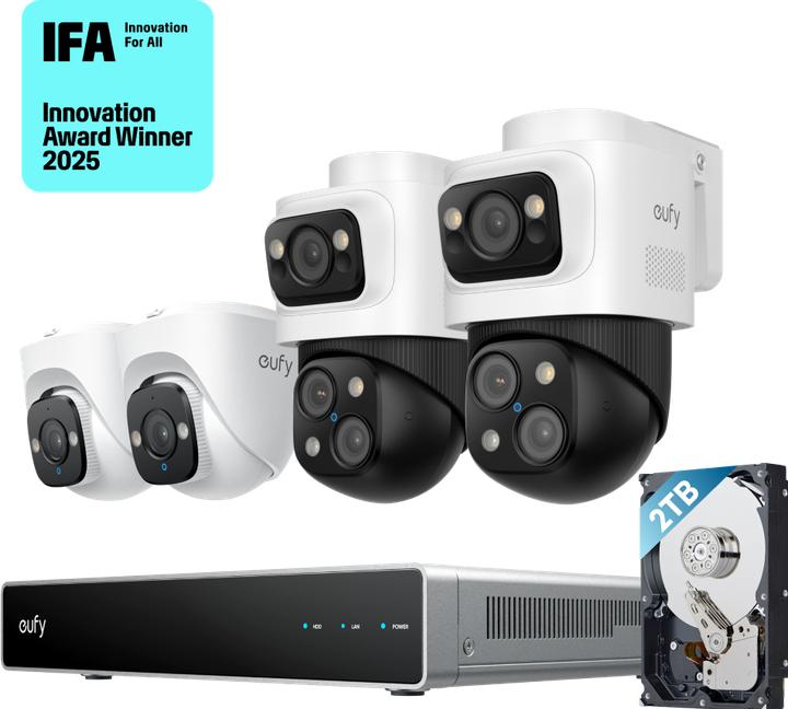 Actual product image eufy NVR Security System S4 (3840 x 2160 pixels)