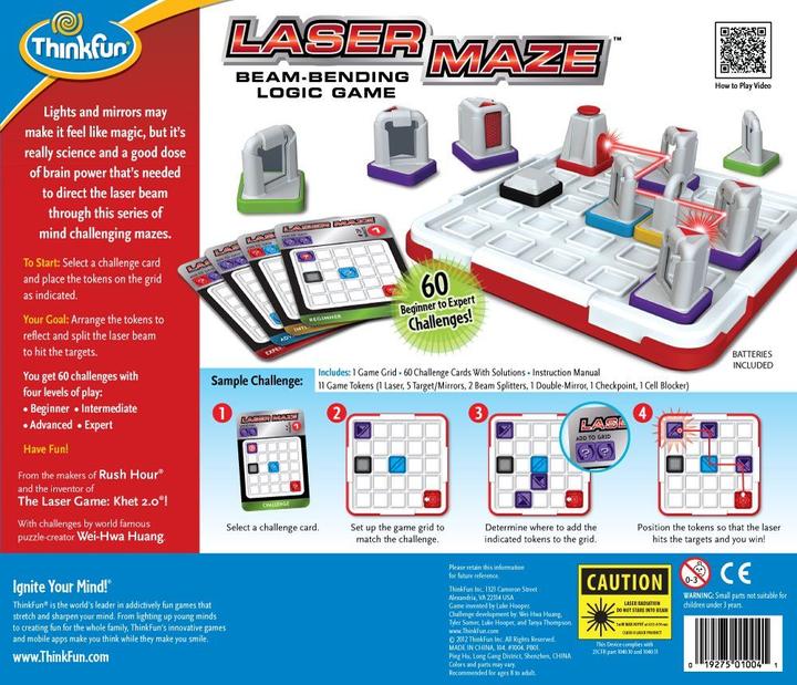 Produktbild Thinkfun Laser Maze (Deutsch, Englisch, Italienisch, Französisch)