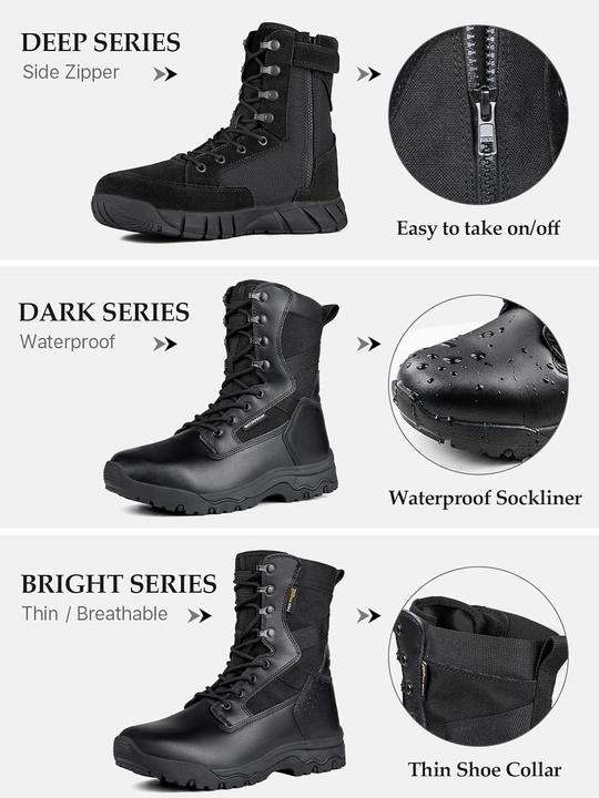 Actual product image Free Soldier Tactical Desert Boots (43.5)