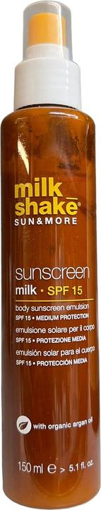 Milk_Shake sun&more Sunscreen Cream SPF 15 200ml Body Sunscreen (Sonnencreme, SPF 15, 200 ml)