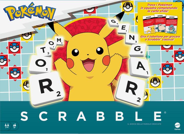 Produktbild Scrabble Pokemon (I) (Italienisch, 2 - 4 Spieler)